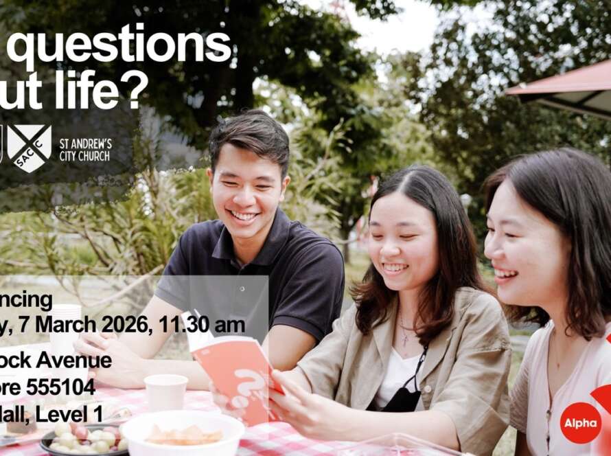 Got questions about life? – The Alpha Course