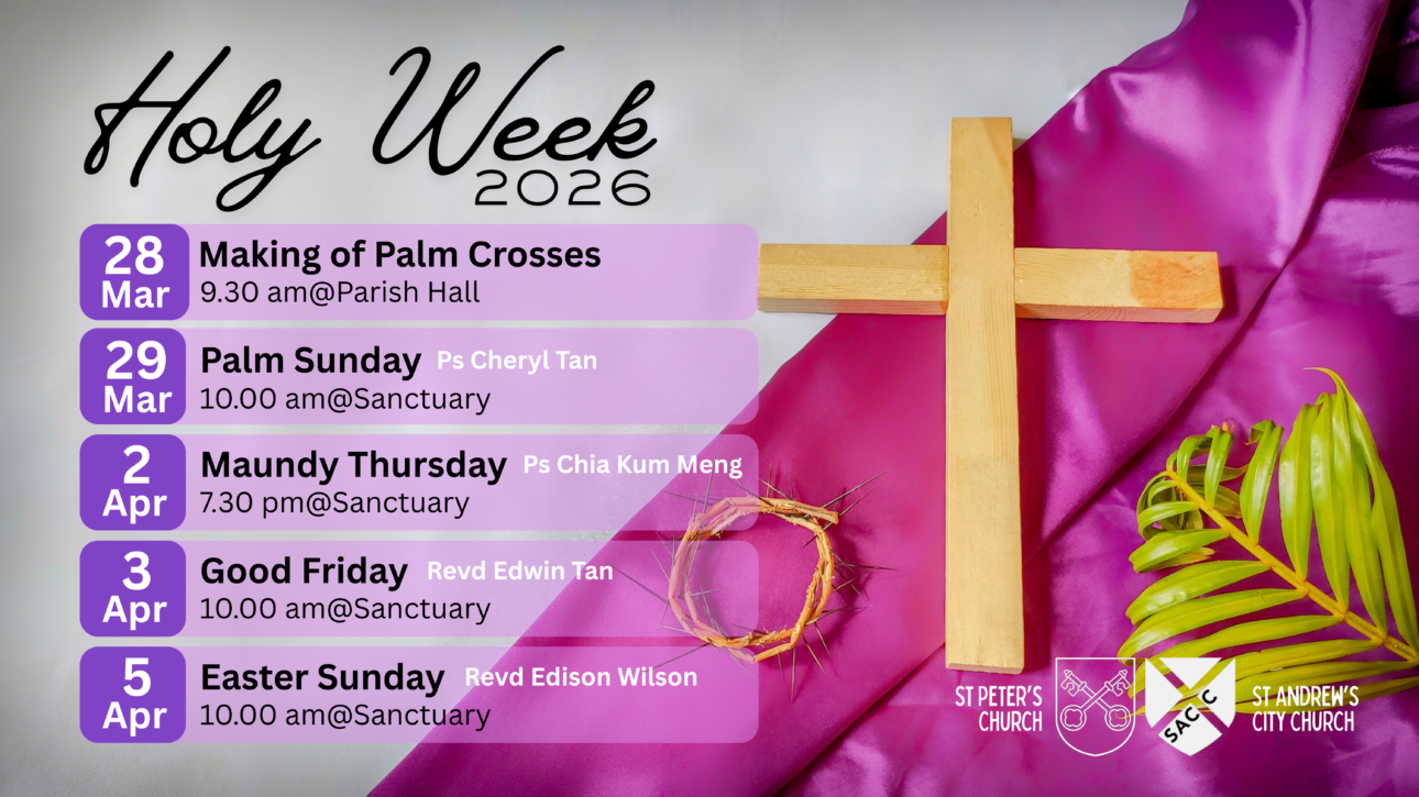 Holy Week 2026