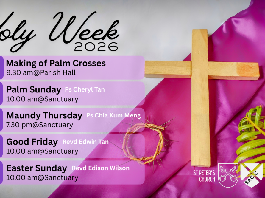 Holy Week 2026