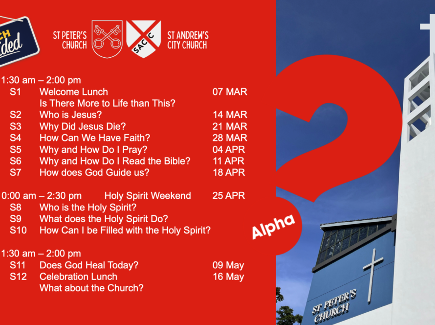Got questions about life? – The Alpha Course